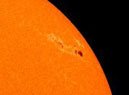 Sunspot 1040 (Solar and Heliospheric Observatory)